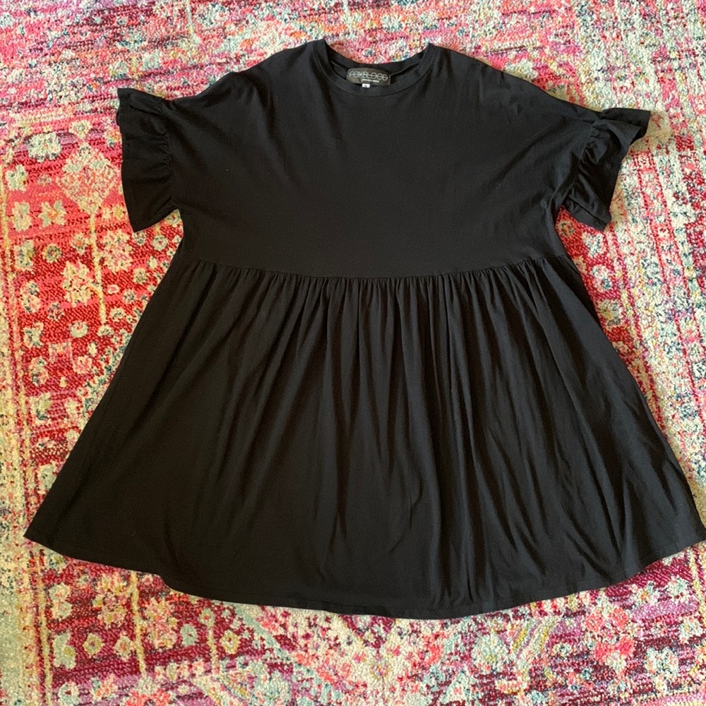 Foxblood Khloe Babydoll Tunic Dress L/XL